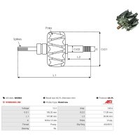 AS-PL AR3004 Läufer, Generator