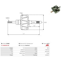 AS-PL AR3006 Läufer, Generator