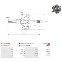 AS-PL AR3014 Läufer, Generator