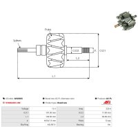 AS-PL AR3030S Läufer, Generator