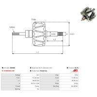 AS-PL AR5002 Läufer, Generator