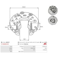 AS-PL ARC0157 Gleichrichter, Generator