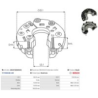 AS-PL ARC0198(BOSCH) Gleichrichter, Generator