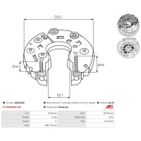 AS-PL ARC0243S Gleichrichter, Generator