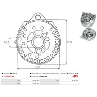 AS-PL ARC0251S Gleichrichter, Generator