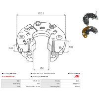 AS-PL ARC3016 Gleichrichter, Generator