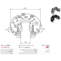 AS-PL ARC3039 Gleichrichter, Generator