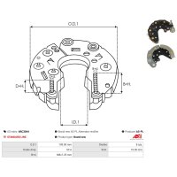 AS-PL ARC3044 Gleichrichter, Generator