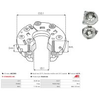 AS-PL ARC3050 Gleichrichter, Generator