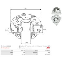 AS-PL ARC3147S Gleichrichter, Generator