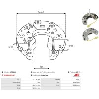 AS-PL ARC4006 Gleichrichter, Generator