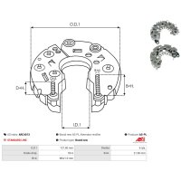 AS-PL ARC4013 Gleichrichter, Generator