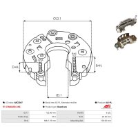 AS-PL ARC5047 Gleichrichter, Generator