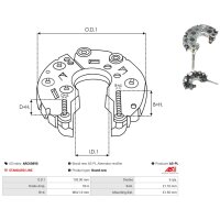 AS-PL ARC6089S Gleichrichter, Generator