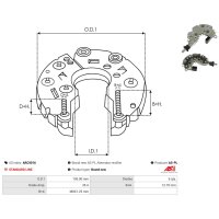 AS-PL ARC9016 Gleichrichter, Generator