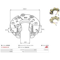 AS-PL ARC9039 Gleichrichter, Generator