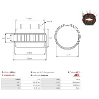 AS-PL AS0054 Stator, Generator