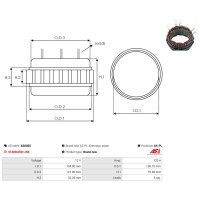 AS-PL AS0065 Stator, Generator