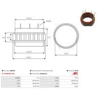 AS-PL AS0070 Stator, Generator