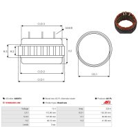 AS-PL AS0074 Stator, Generator