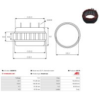 AS-PL AS0091S Stator, Generator
