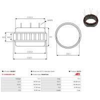 AS-PL AS2001 Stator, Generator