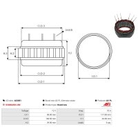 AS-PL AS3001 Stator, Generator