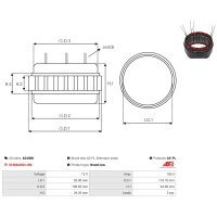 AS-PL AS4008 Stator, Generator