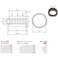 AS-PL AS5007 Stator, Generator