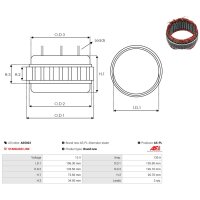 AS-PL AS5023 Stator, Generator