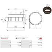 AS-PL AS5084S Stator, Generator