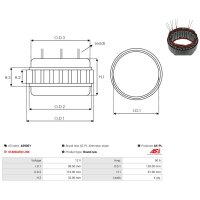 AS-PL AS9001 Stator, Generator