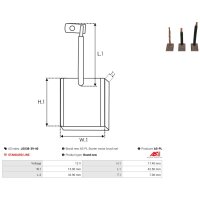 AS-PL JSX38-39-40 Kohlebürste, Starter