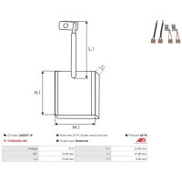 AS-PL LASX15-16 Kohlebürste, Starter