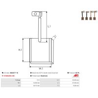 AS-PL MASX17-18 Kohlebürste, Starter