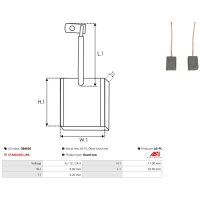 AS-PL OB9005 Kohlebürste, Generator