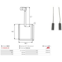 AS-PL OB9021 Kohlebürste, Generator