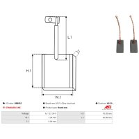 AS-PL OB9022 Kohlebürste, Generator