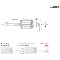 AS-PL SA2011 Anker, Starter