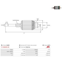 AS-PL SA3001 Anker, Starter