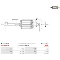 AS-PL SA3006 Anker, Starter
