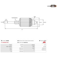 AS-PL SA3008 Anker, Starter