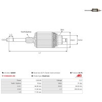 AS-PL SA6001 Anker, Starter