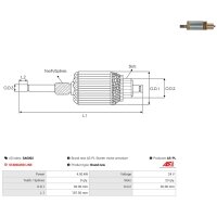 AS-PL SA6002 Anker, Starter