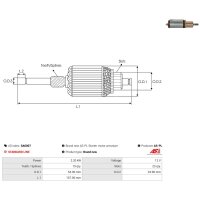 AS-PL SA6007 Anker, Starter