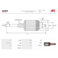 AS-PL SA9008 Anker, Starter