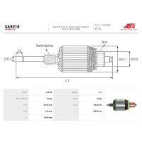 AS-PL SA9018 Anker, Starter