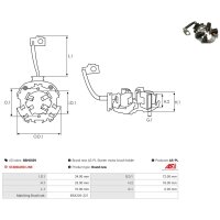 AS-PL SBH0039 Halter, Kohlebürsten