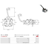 AS-PL SBH0048 Halter, Kohlebürsten