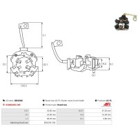 AS-PL SBH0066 Halter, Kohlebürsten